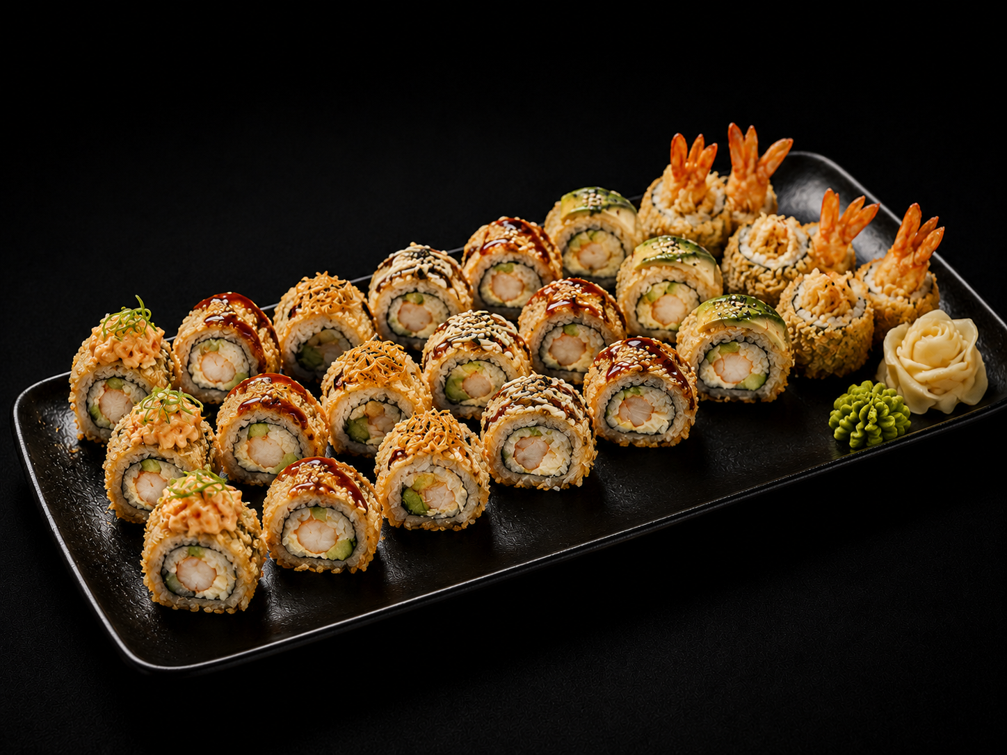 🍤 Crispy Tempura Combo | 24 шт.